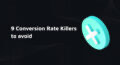 Cover with title: 9 Conversion rate killers to avoid
