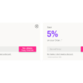 Online Shop Exit Intent Popups with Voucher