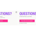 customer Service Online Shop Exit Intent popups