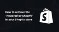 detach powered by shopify