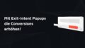 Exit Intent Popups exit intent layer