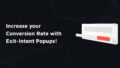Exit Intent Popups in Online Shops