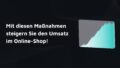 Umsatz steigern Online Shops