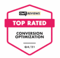 OMR Reviews Top Rated Conversion Optimization Badge